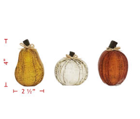 Poly Pumpkins (3 colors)