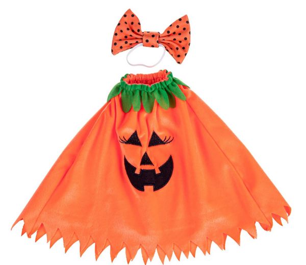 Giddy the Goose Outfit - Pumpkin Poncho