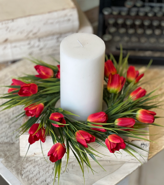 Red Teeny Tiny Tulips (2 styles)