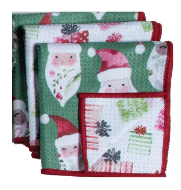 Santa Heads Eco Collection (3 pieces)