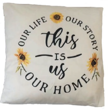 Flower Pillow W/ Lights