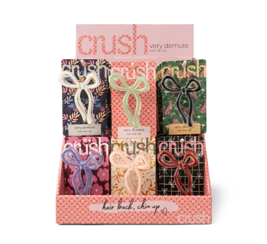 Very Demure Bow Clip (multiple colors)