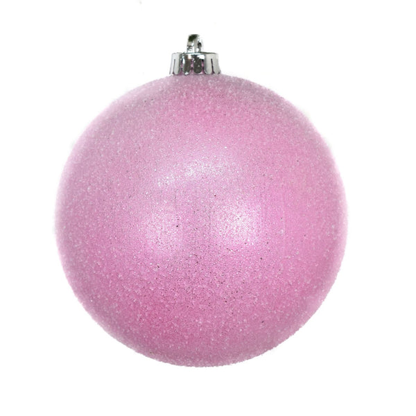 Sugar Frosted Ball Ornament