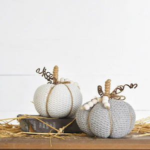Knit Pumpkin (Multiple Colors)