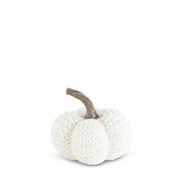 Knit Stuffed Pumpkin