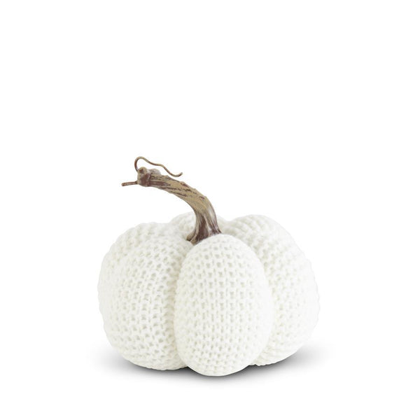 Knit Stuffed Pumpkin