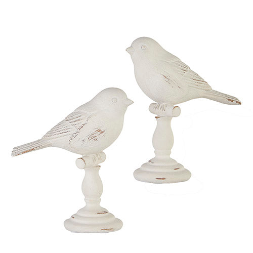 Distressed Bird Finial (two colors)
