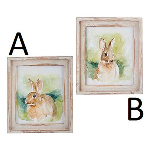 Field Bunny Framed Wall Art (2 styles)