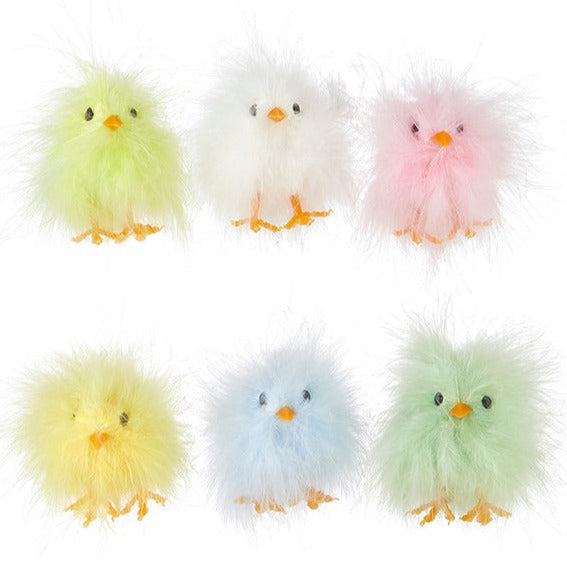Fluffy Chicks (6 colors)