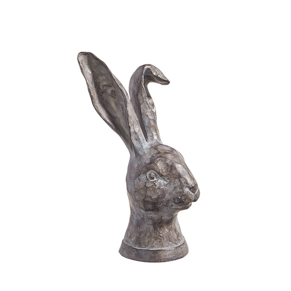 Distressed Black Rabbit Bust (2 styles)