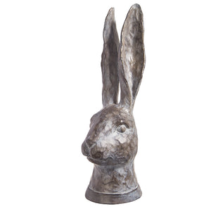 Distressed Black Rabbit Bust (2 styles)