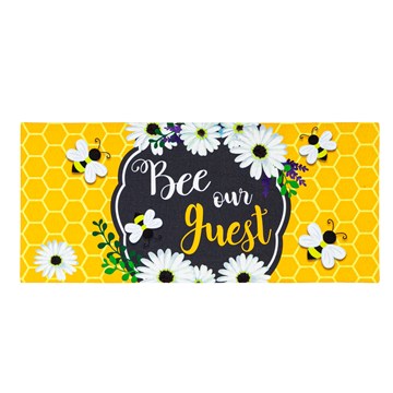 Bee Our Guest Frame Sassafras Mini Mat