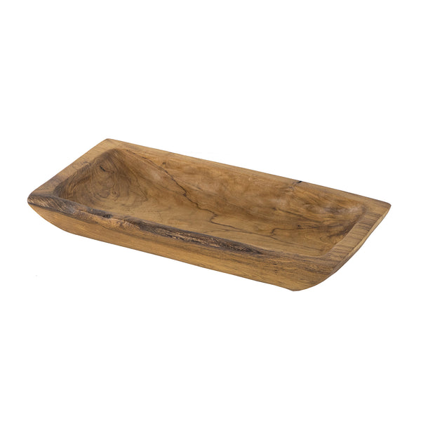 Teak Rectangular Tray