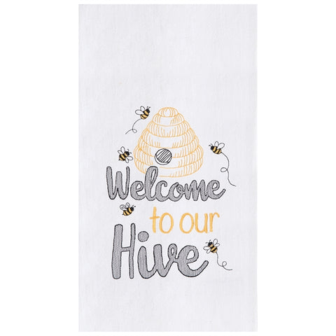 Welcome To The Hive Kitchen Towel