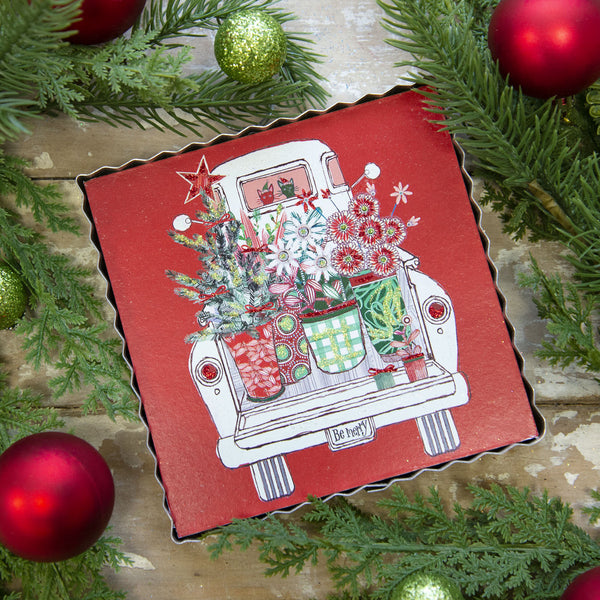 Mini Be Merry Truck Gallery Print