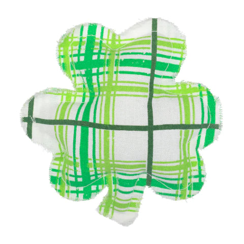 Mini Shamrock Pillow-Plaid