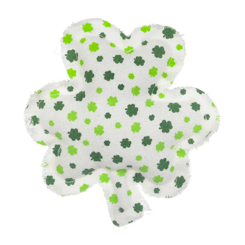 Mini Shamrock Pillow-Multicolor Clovers