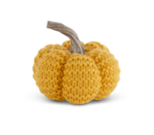 Knit Stuffed Pumpkin