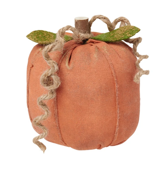 Orange Fabric Pumpkin