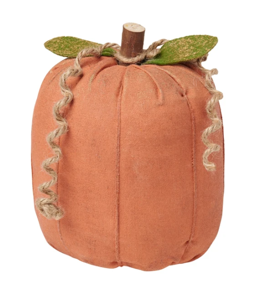 Orange Fabric Pumpkin