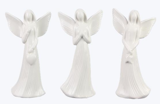 Cream Ceramic Angel Collection