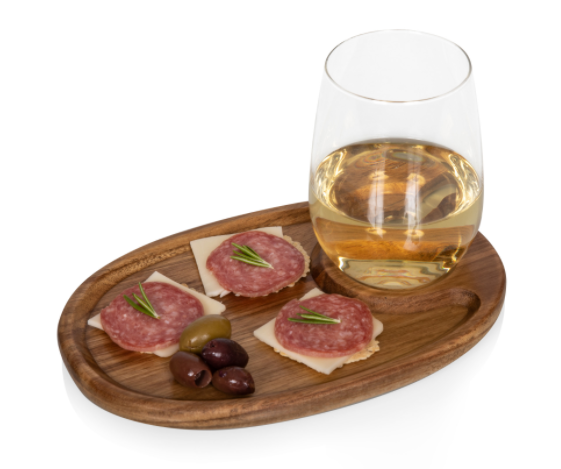 Wine Appetizer Plate Set
