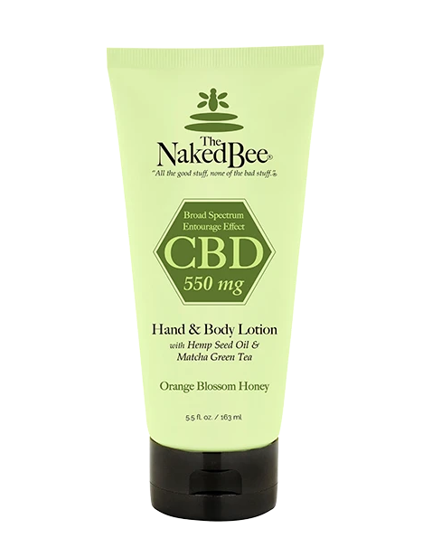 Naked Bee 550mg CBD Hand and Body Lotion