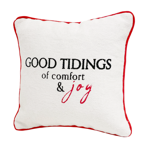 Good Tidings of Comfort and Joy Pillow