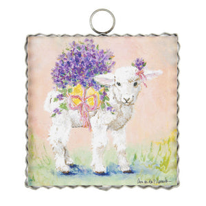 Mini Easter Lamb Print