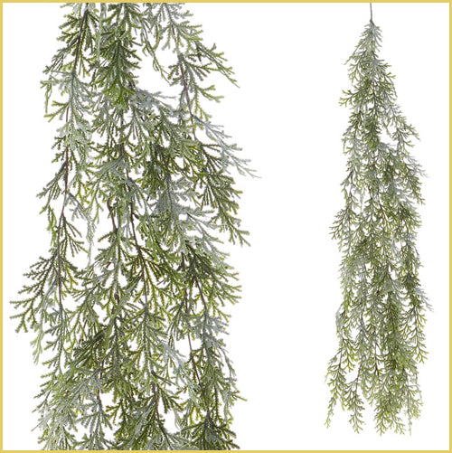 Iced Cedar Garland