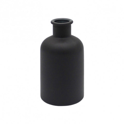 Small Black Glass Bottle