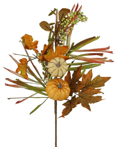 Pumpkin, Gourd, & Berry Leaf Greenery Collection