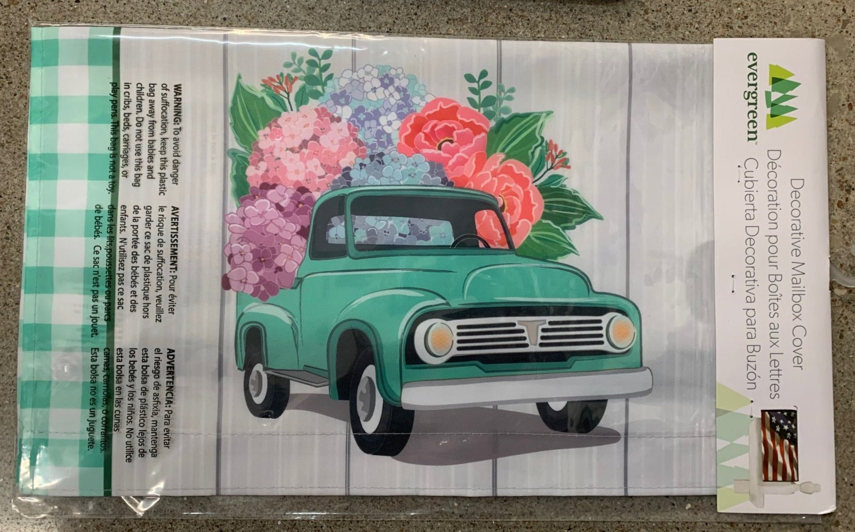 Spring Flower Delivery Mailbox Cover