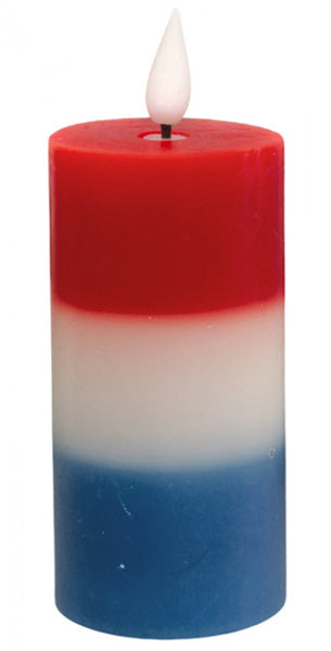 Tall Americana LED Votive (2 sizes)