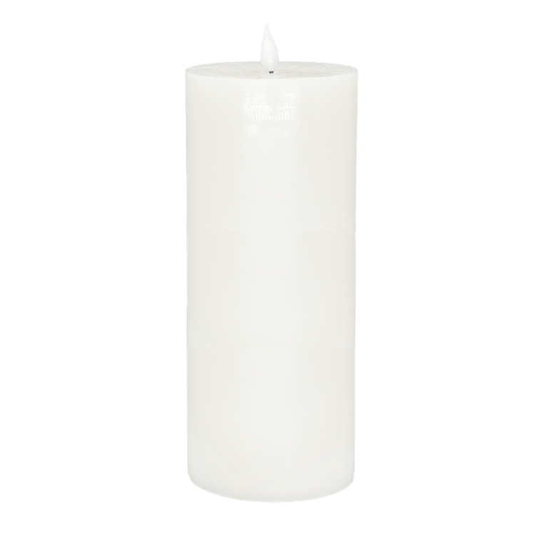 White Pillar Candle