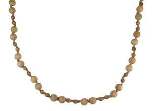 Geometric & Round Wooden Bead Garland