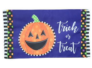 Patterned Jack-o-Lantern Mailbox Cover
