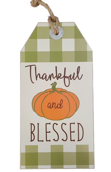 Holiday Double-Sided Tag Sign