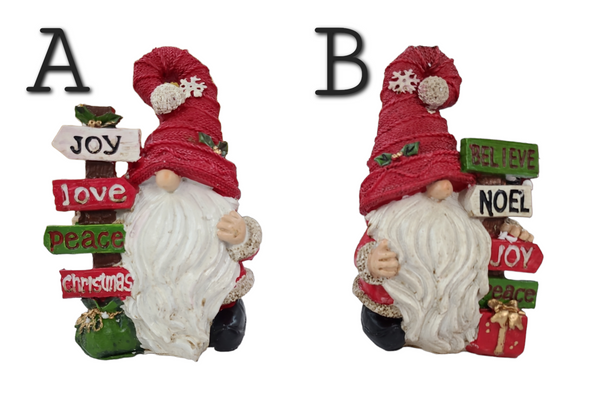 Poly Christmas Gnome (Multiple Options)