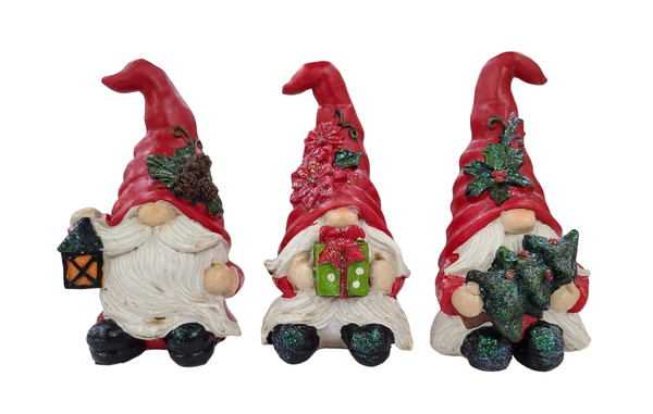 Poly Christmas Gnome (Multiple Options)