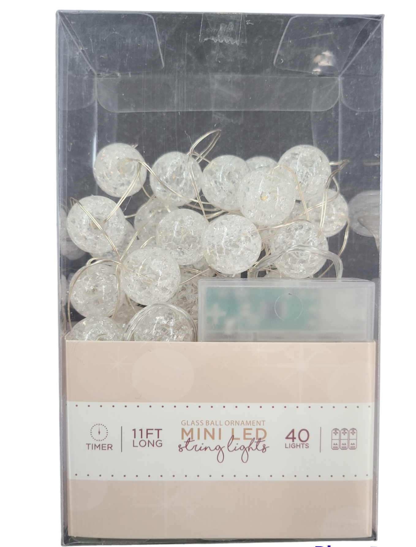 LED Ball Ornament Light String