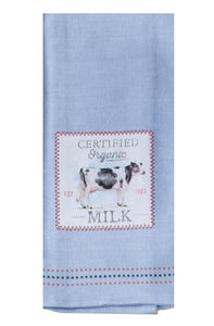 Market Organic Milk Tea Towel