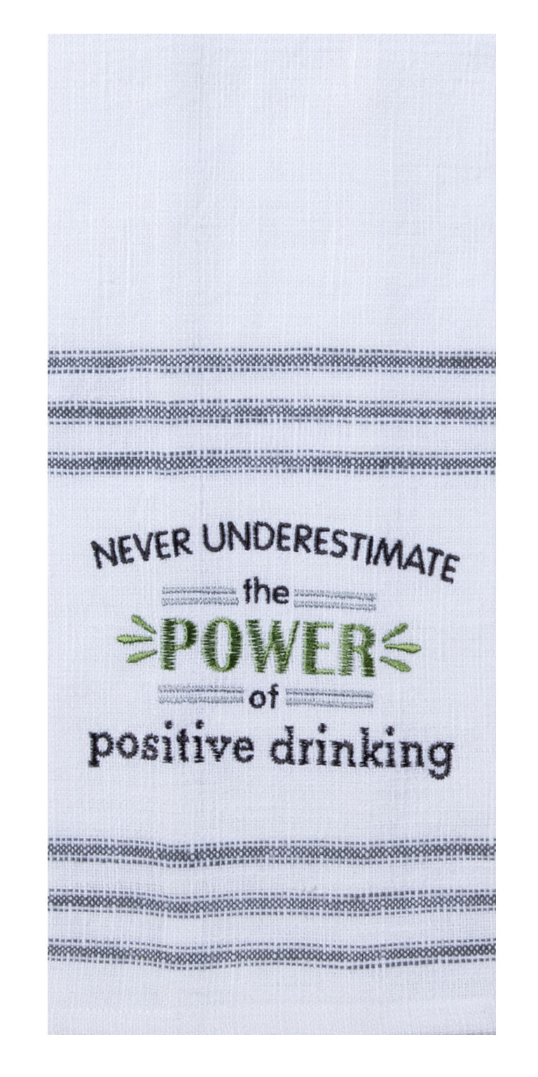 Positive Drinking Towel