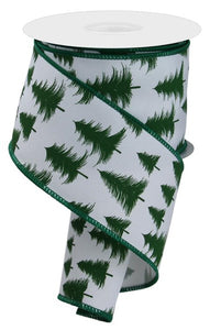 Whispy Pine Tree Ribbon