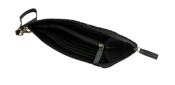 Gilted Black Wallet