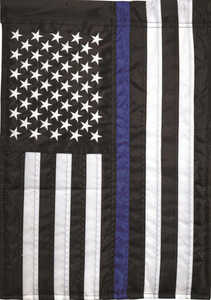 Blue Line Police Flag