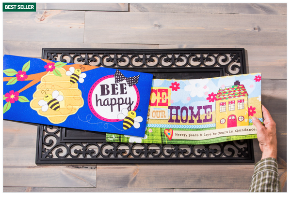 Fleur Scroll Mini Mat Tray