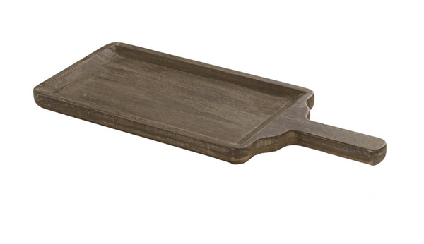 Wooden Paddle Serving Tray