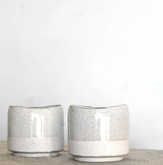 Two Toned Ceramic Candle (Two Scents)