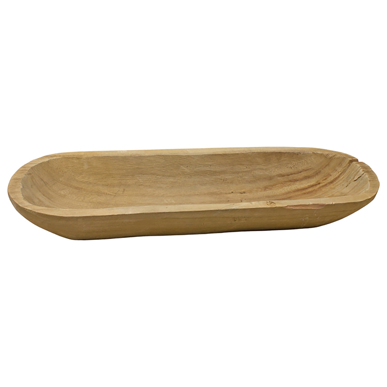 Stained Oval Bowl